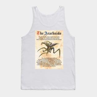 Starship Troopers (1997) Medieval Book Print Tank Top